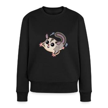 Sugar Glider - Women's Premium Organic Jumper - black - Front - Julia (174cm)