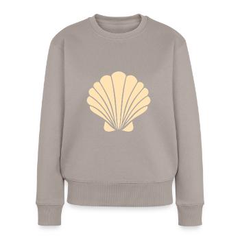 shell - Women's Premium Organic Jumper - taupe - Front - Julia (174cm)