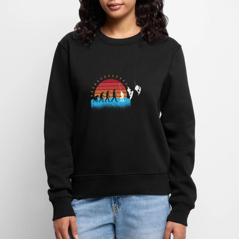 Evolution Wakeboarder Wakeboard Wakeboarding Pull Premium bio Femme