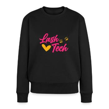 Technique des Cils Cosmétiques Yeux Beauté - Pull Premium bio Femme - noir - Devant - Julia (174cm)