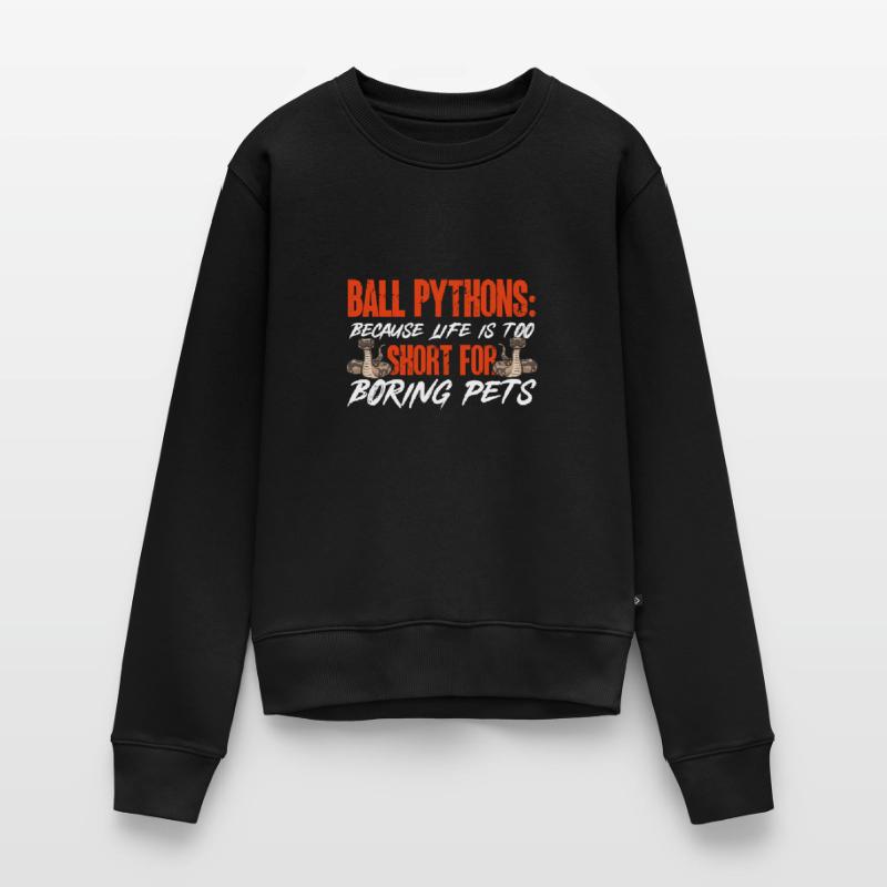 Ball Python Snake King Python Pull Premium bio Femme