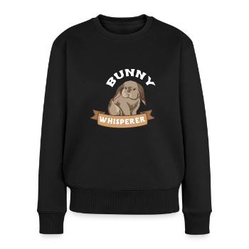 Rabbit Rabbit - Women's Premium Organic Jumper - black - Front - Julia (174cm)