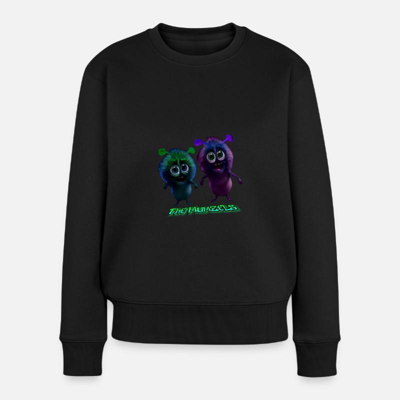 Mumzel Peanut et Chuck - Pull Premium bio Femme - noir
