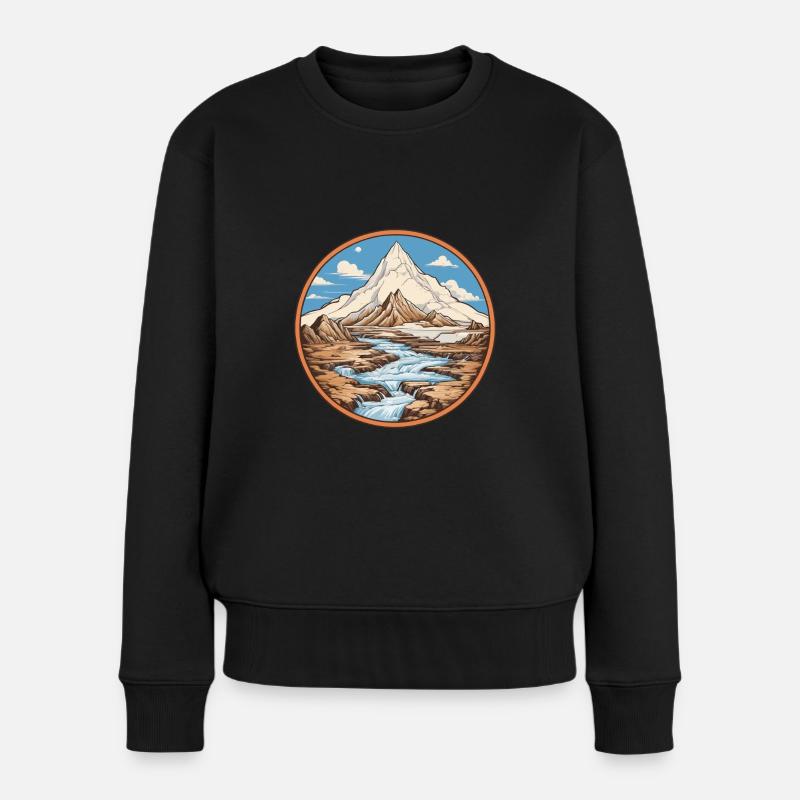 Let’s get out - parfait pour les fans d’extérieur - Pull Premium bio Femme - noir