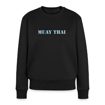 Muay thai - Women's Premium Organic Jumper - black - Front - Julia (174cm)