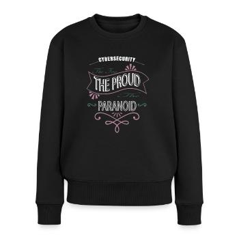 Gamer Hack Out Hacker anonyme Bday - Pull Premium bio Femme - noir - Devant - Julia (174cm)