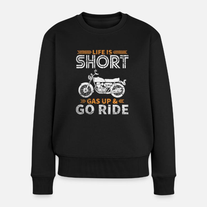 Motard - Pull Premium bio Femme - noir