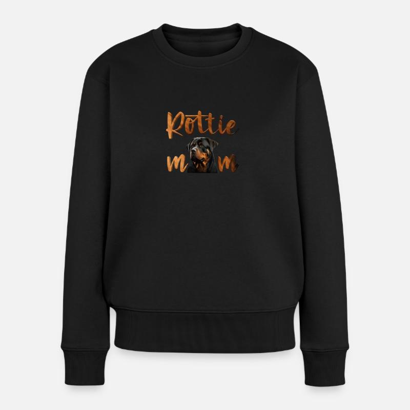 Rottweiler - Frauen Premium Bio Pullover - Schwarz