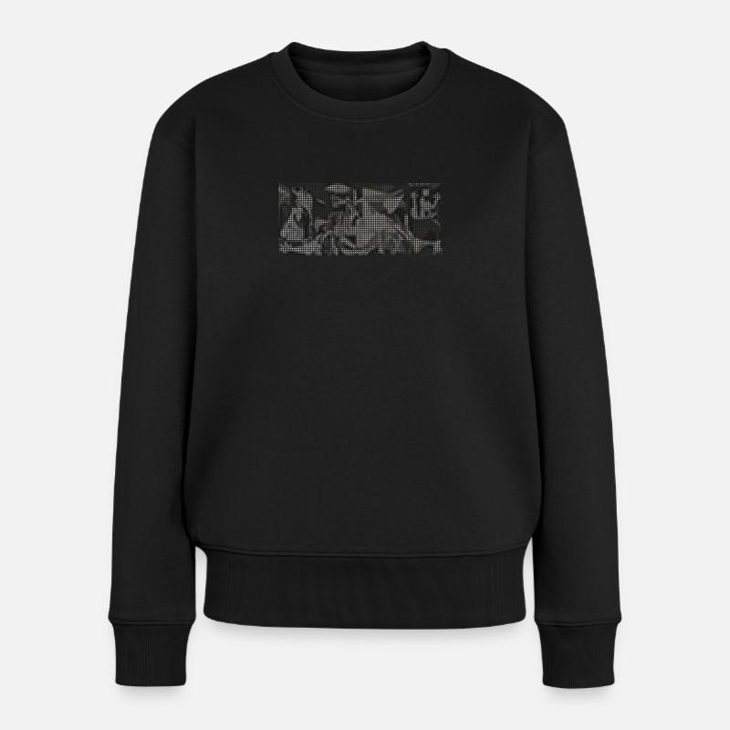 gernika - Frauen Premium Bio Pullover - Schwarz
