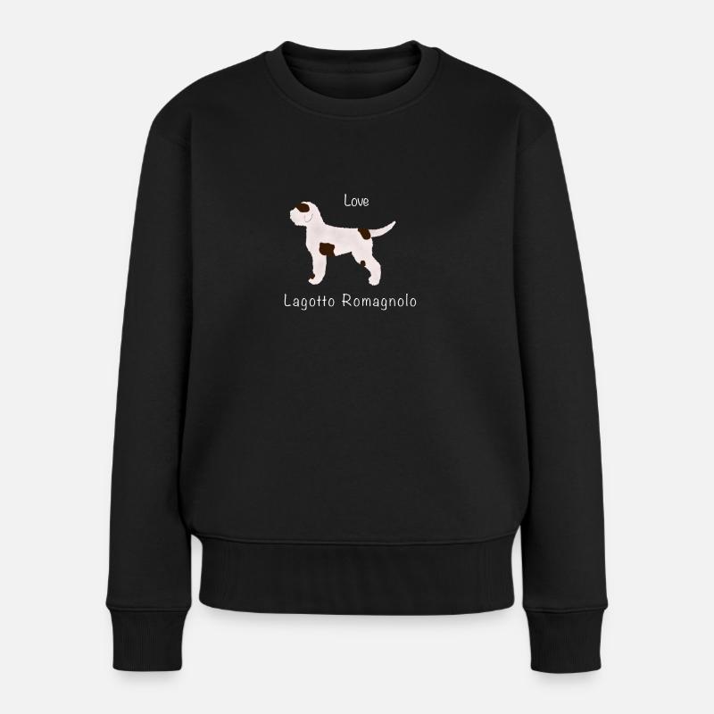 Lagotto Romagnolo - Pull Premium bio Femme - noir