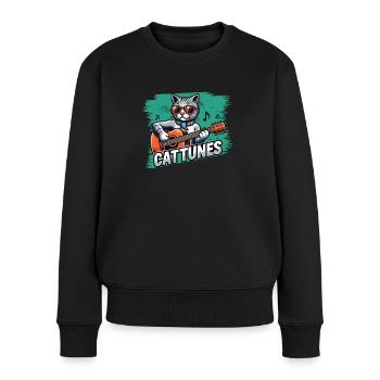 Apportez une comédie musicale - Pull Premium bio Femme - noir - Devant - Julia (174cm)