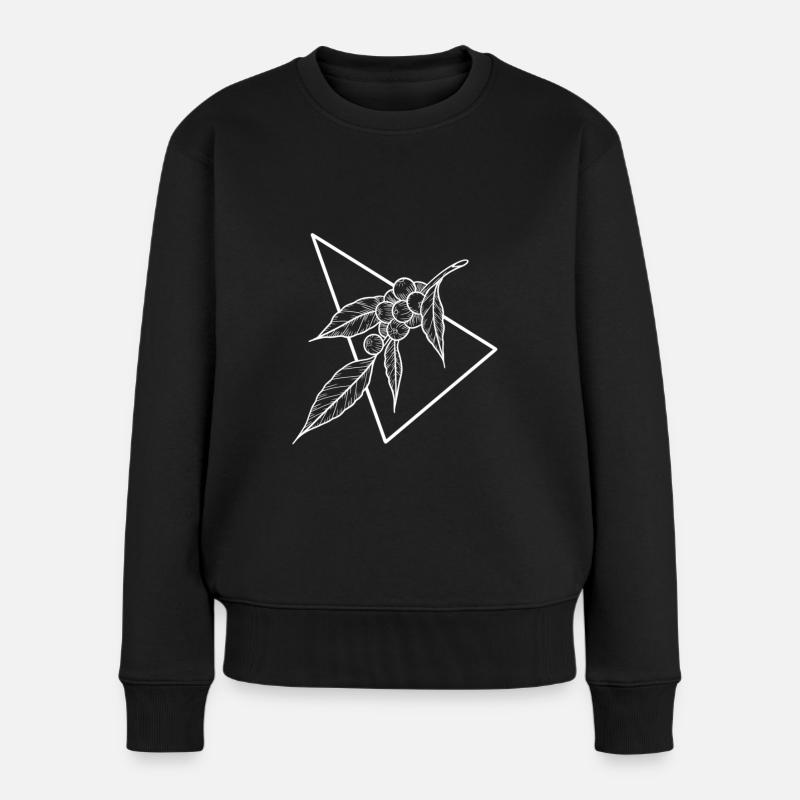Triangle des baies - Pull Premium bio Femme - noir