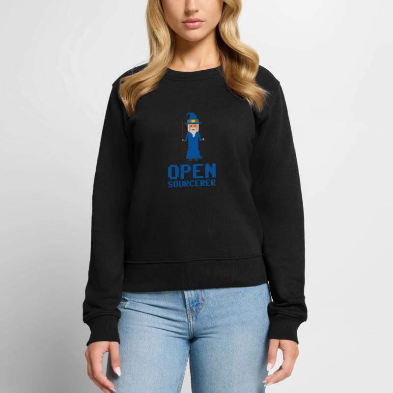 Developer Open Sourcerer Funny gift idea Women's Premium Organic Jumper