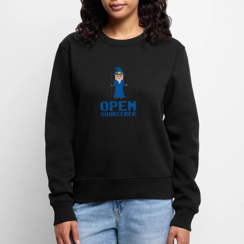 Developer Open Sourcerer Funny gift idea Women's Premium Organic Jumper