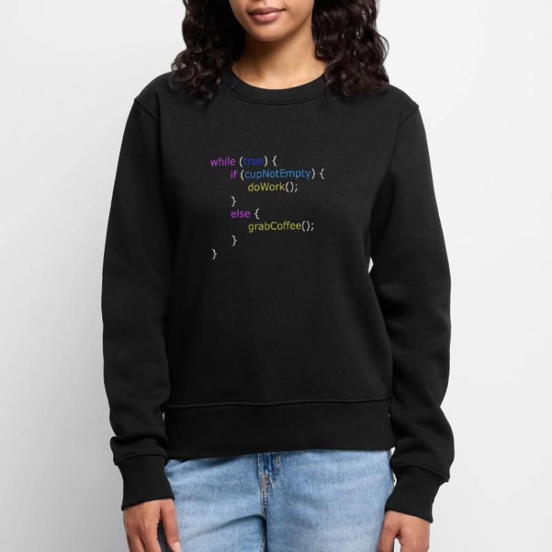 Nerd software computer scientist programmer design Women's Premium Organic Jumper