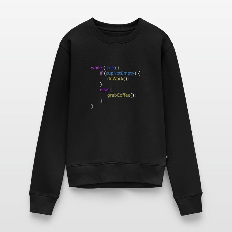 Nerd software computer scientist programmer design Women's Premium Organic Jumper