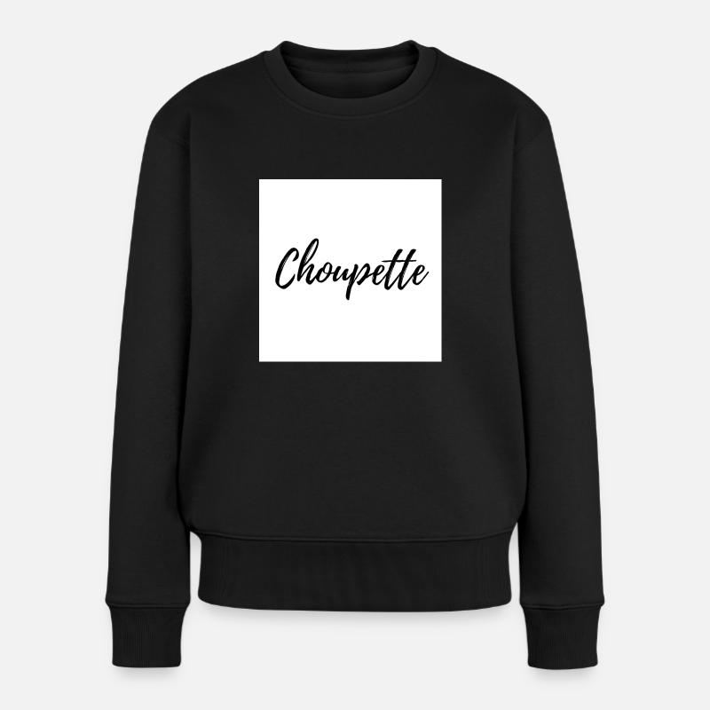 CHOUPETTE - Pull Premium bio Femme - noir