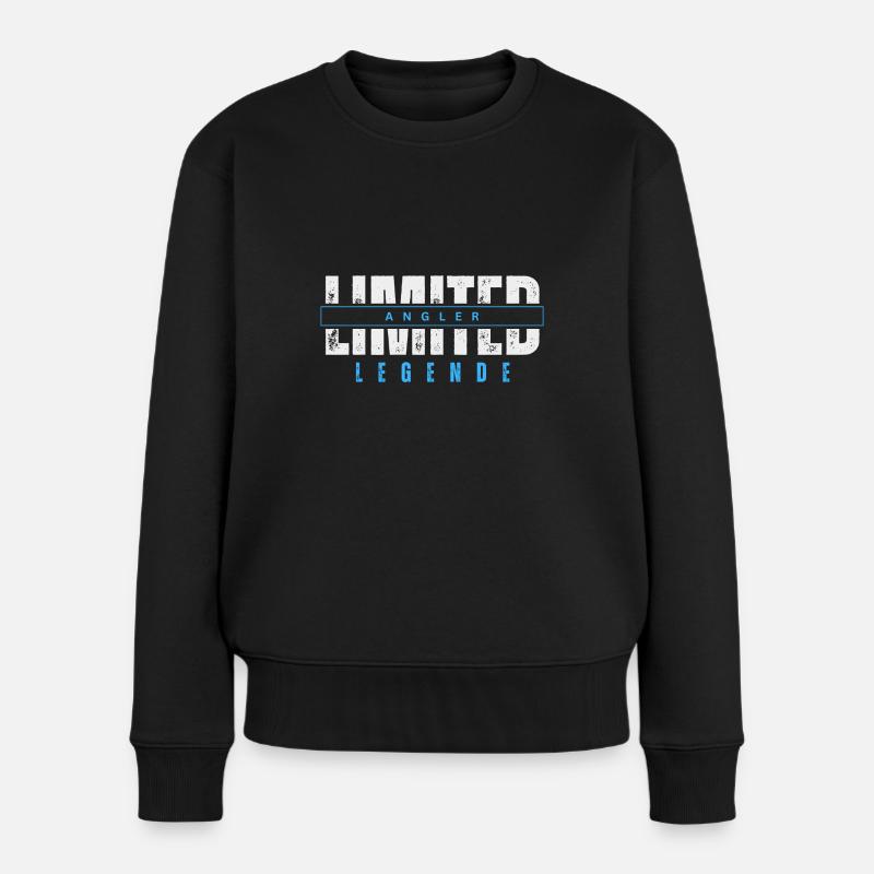 Légende limitée du pêcheur. - Pull Premium bio Femme - noir