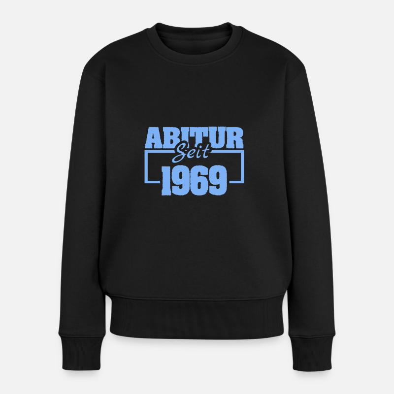 1969 - Frauen Premium Bio Pullover - Schwarz