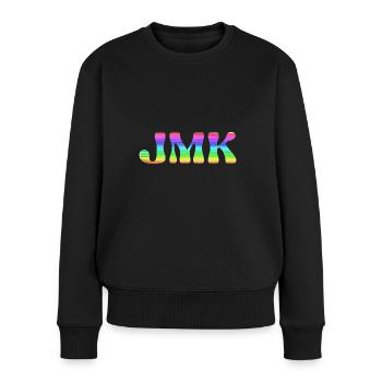JMK,Mykonos,Airport,Gay,LBGT,Colorful - Women's Premium Organic Jumper - black - Front - Julia (174cm)