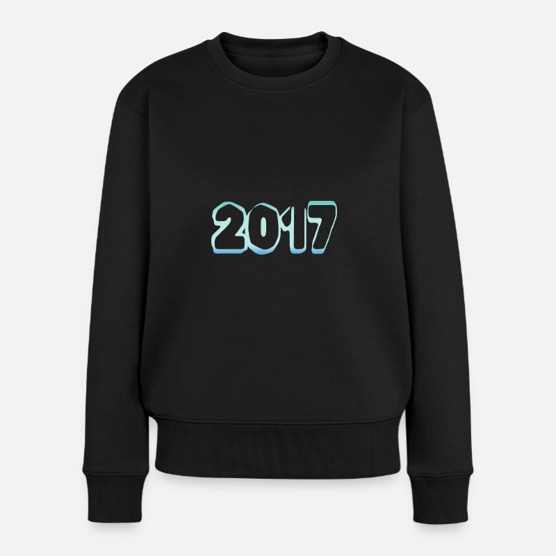 2017 - Women's Premium Organic Jumper - black