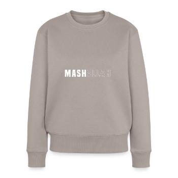 Araber - Frauen Premium Bio Pullover - Taupe - Vorne - Julia (174cm)