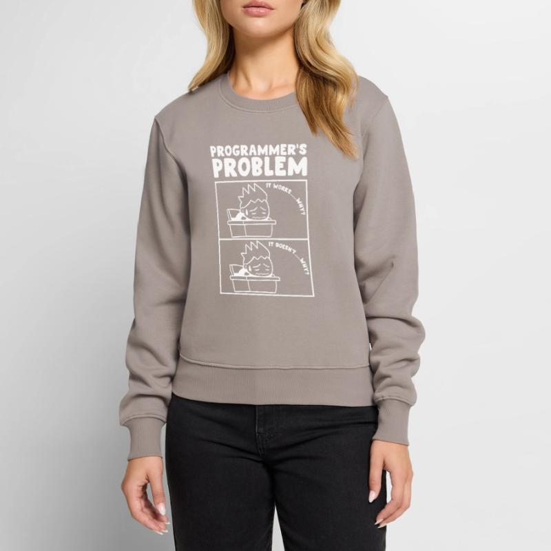 Programmierer Problem Computerprogrammierer Frauen Premium Bio Pullover