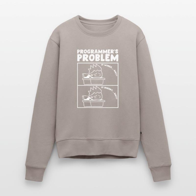 Programmierer Problem Computerprogrammierer Frauen Premium Bio Pullover