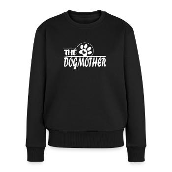 Hundemutter lustiges Frauen Hunde Spruch Shirt - Frauen Premium Bio Pullover - Schwarz - Vorne - Julia (174cm)