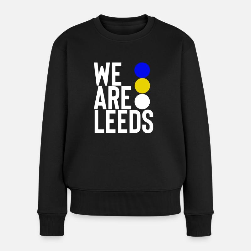 Leeds - Women's Premium Organic Jumper - black