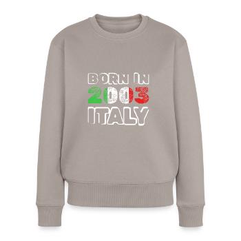 2003 - Women's Premium Organic Jumper - taupe - Front - Julia (174cm)