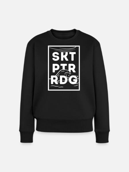 St.Peter-Ording - Frauen Premium Bio Pullover - Schwarz