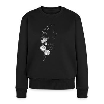 Dandelion - Women's Premium Organic Jumper - black - Front - Julia (174cm)