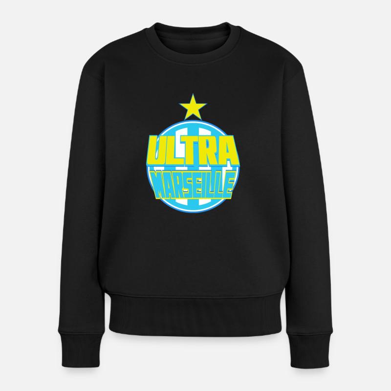 Ultra Marseille - Pull Premium bio Femme - noir