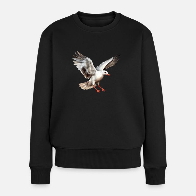 Mouette - Pull Premium bio Femme - noir