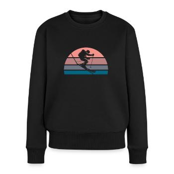 Ski de randonnée alpin - Pull Premium bio Femme - noir - Devant - Julia (174cm)
