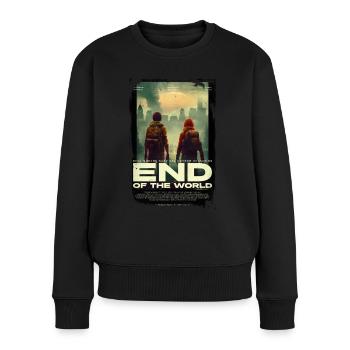 Zombie Apocalypse - End of the World - Women's Premium Organic Jumper - black - Front - Julia (174cm)