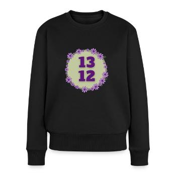 1312 / ACAB - Women's Premium Organic Jumper - black - Front - Julia (174cm)