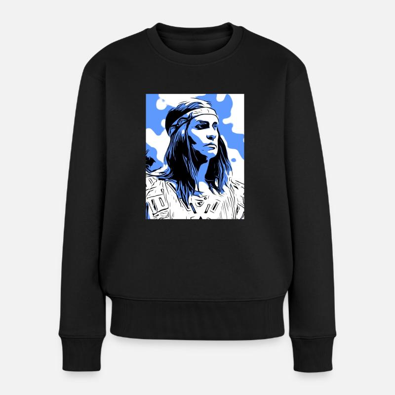Winnetou - Pull Premium bio Femme - noir