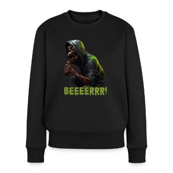 Zombie Halloween Monster Horror Bier Saufen JGA - Pull Premium bio Femme - noir - Devant - Julia (174cm)