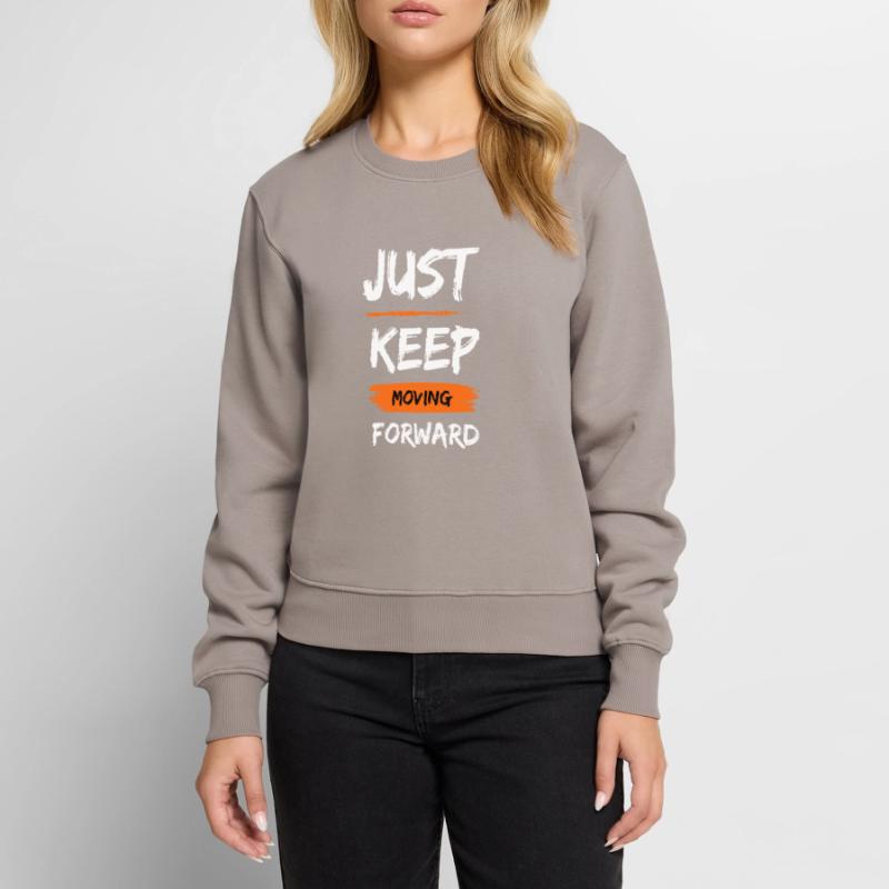 Continuez simplement à bouger Pull Premium bio Femme