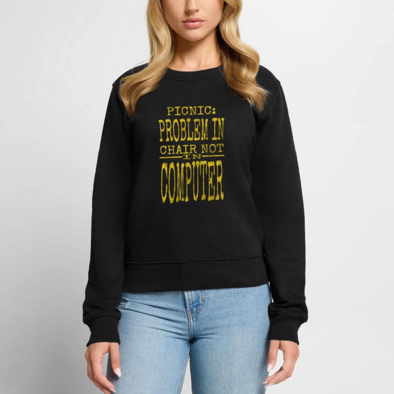 hacking computer codes programming funny quote Frauen Premium Bio Pullover