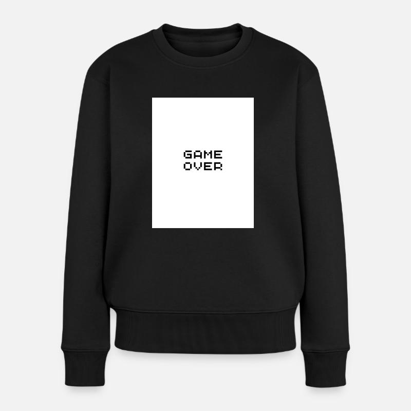 FIN DU JEU - Pull Premium bio Femme - noir