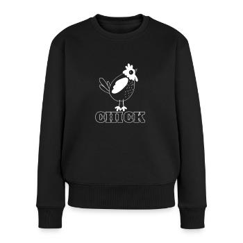 Küken für Küken - Süßes Küken T-Shirt - Frauen Premium Bio Pullover - Schwarz - Vorne - Julia (174cm)