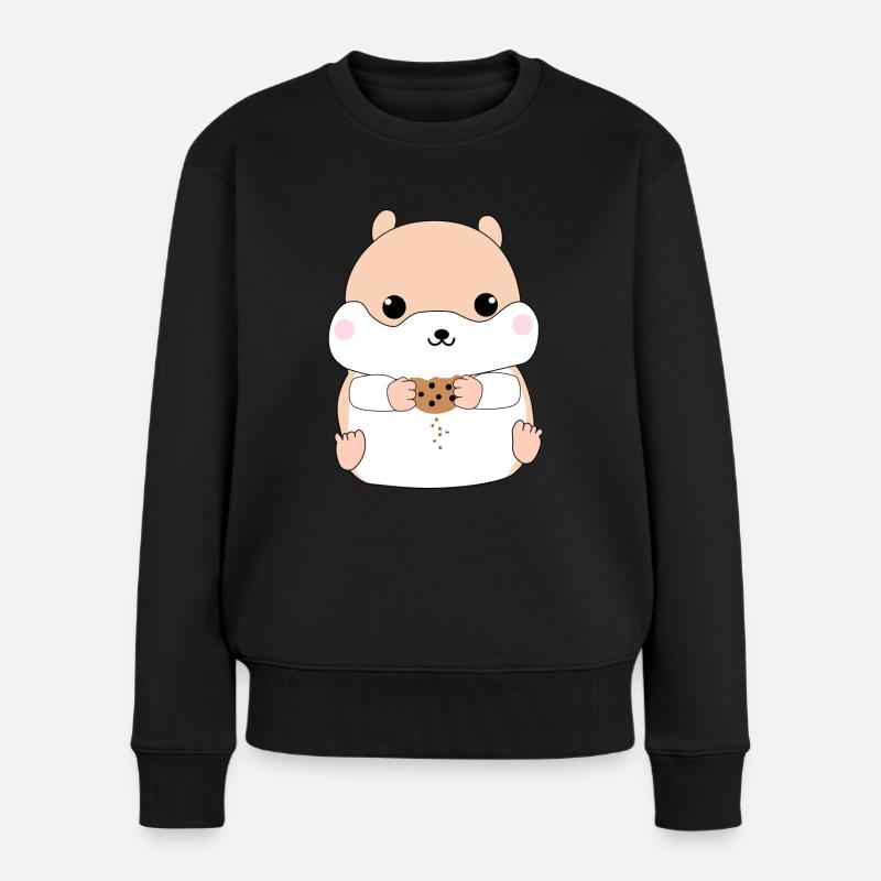 Hamster - Pull Premium bio Femme - noir