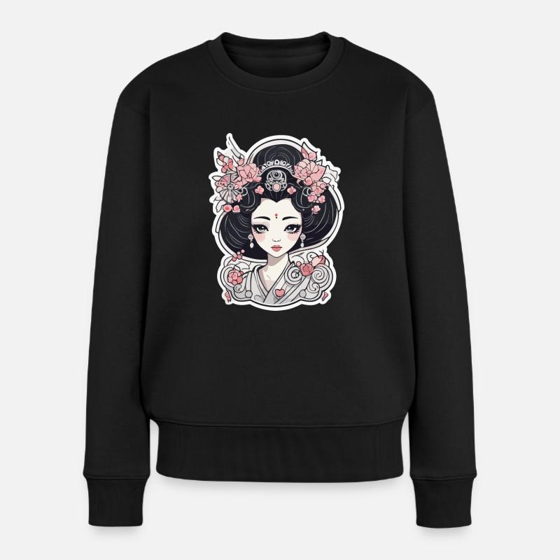Geisha - Pull Premium bio Femme - noir