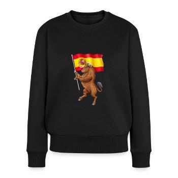 Taureau espagnol - Pull Premium bio Femme - noir - Devant - Julia (174cm)