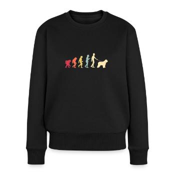 Briard - Berger de Brie - Briarden - Women's Premium Organic Jumper - black - Front - Julia (174cm)