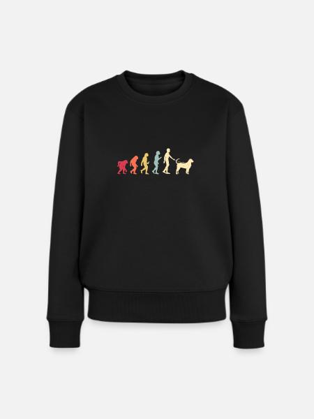 Broholmer - Frauen Premium Bio Pullover - Schwarz