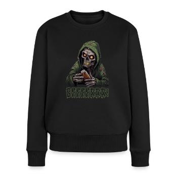 Zombie Halloween Monster Horror Bier Saufen JGA - Pull Premium bio Femme - noir - Devant - Julia (174cm)